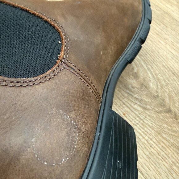 Blundstone 1673 Women's Heeled Chelsea Boot Brown Cabincore US 8.5 - Picture 10 of 10